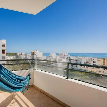 Sea View Apartment W/ Balcony By Lovelystay Quarteira Exterior photo